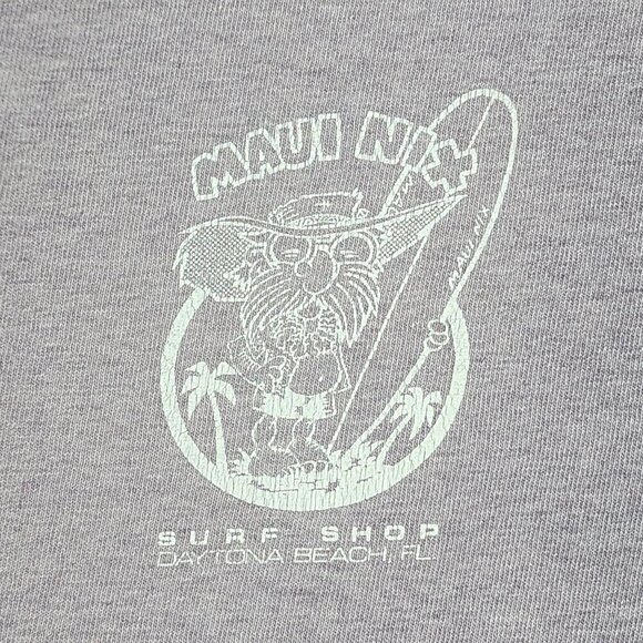 Maui Nix Vintage Daytona Beach Surf Shop T-Shirt, Men's Medium - Picture 3 of 11